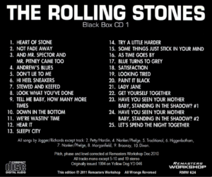 THE ROLLING STONES - BLACK BOX / 4 CD !!! - Image 3