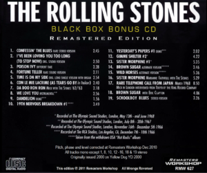THE ROLLING STONES - BLACK BOX / 4 CD !!! - Image 9