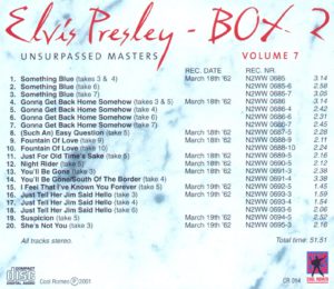 ELVIS PRESLEY - UNSURPASSED MASTERS / 15 CD ! - Image 10