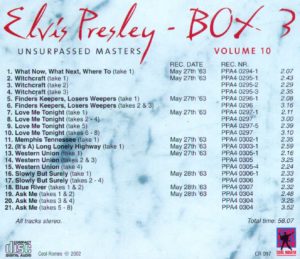 ELVIS PRESLEY - UNSURPASSED MASTERS / 15 CD ! - Image 14