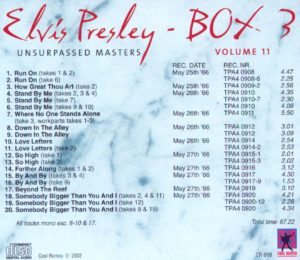 ELVIS PRESLEY - UNSURPASSED MASTERS / 15 CD ! - Image 15