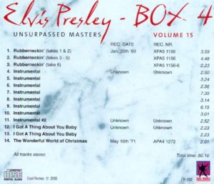 ELVIS PRESLEY - UNSURPASSED MASTERS / 15 CD ! - Image 20