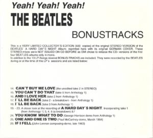 THE BEATLES - ODEON GERMANY COLL / 7 CD !!! - Image 7