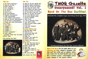 PAUL McCARTNEY - TMOQ-HMC UNSURPASSED COLL / VOL. 1-4 !