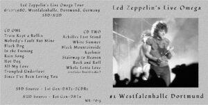LED ZEPPELIN - LIVE OMEGA SERIES / EUROPE 1980 (27 CD's) - Image 2