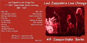 LED ZEPPELIN - LIVE OMEGA SERIES / EUROPE 1980 (27 CD's) - Image 15