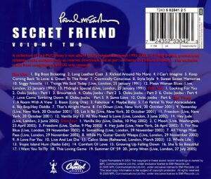 PAUL McCARTNEY - SECRET FRIEND VOL. 1 & 2 / 8 CD ! - Image 4