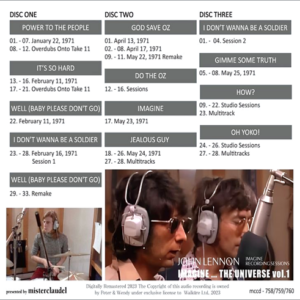 JOHN LENNON - IMAGINE THE UNIVERSE VOL. 1 & 2 / 10 CD's ! - Image 2