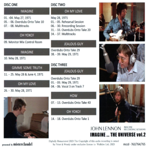 JOHN LENNON - IMAGINE THE UNIVERSE VOL. 1 & 2 / 10 CD's ! - Image 5