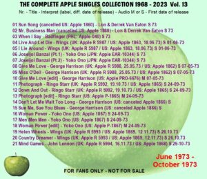THE APPLE SINGLES COLLECTION / 20 CD ! - Image 14