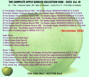 THE APPLE SINGLES COLLECTION / 20 CD ! - Image 20